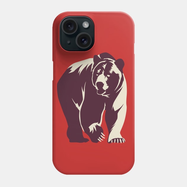 Artistic Bear Phone Case by TomCage