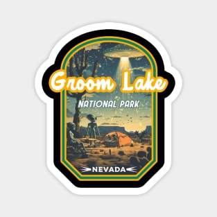 Groom Lake National park 2 Magnet