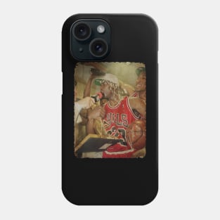 Michael Jordan and Scottie Pippen Interviewed After Celebration Phone Case