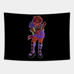 Clawdeen Wolf Tapestry