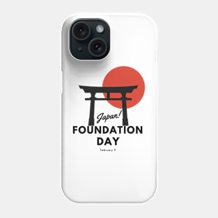 Japan National Foundation Day February 11 Phone Case