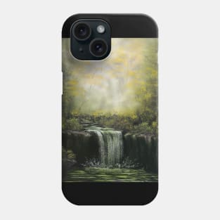 Deep Forest Waterfall Phone Case