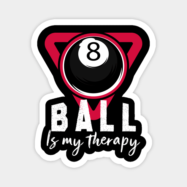 8ball is my therapy Magnet by younes.zahrane