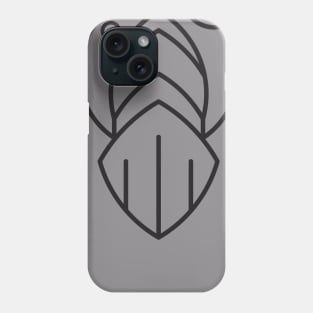 vector illustration of a rocket Phone Case