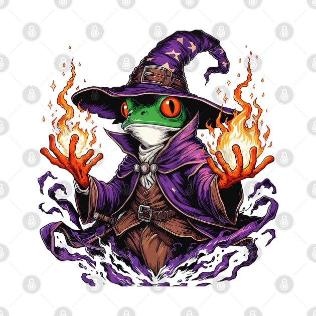 Frog Wizard by katzura