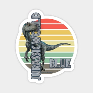 Jurassic Blue Velociraptor Magnet