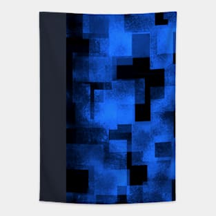 Abstract in Blue Tapestry