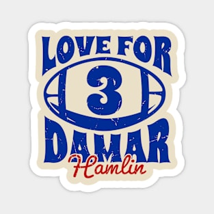 support Love for 3 Hamlin Magnet