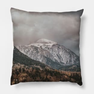 SCENERY 91 - Mountain Alpine Skyline Scenery Pillow