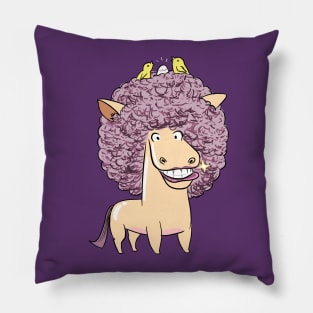 Crazy horse feeling good Pillow