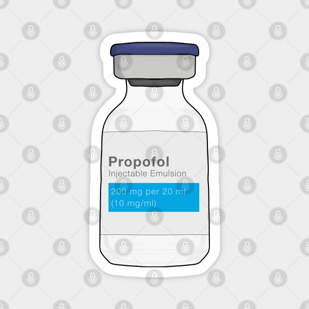 Propofol Magnet by DiegoCarvalho