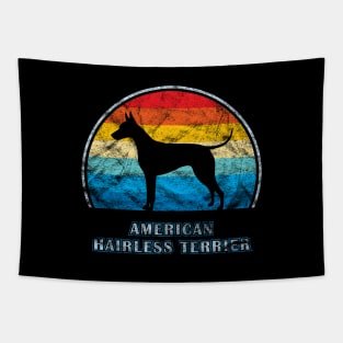 American Hairless Terrier Vintage Design Dog Tapestry