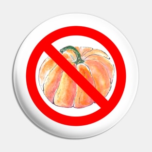 Anti Halloween – no pumpkin! Pin