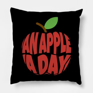 An Apple a Day Pillow