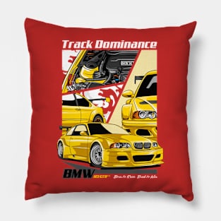 GTR E46 Track Dominance Pillow