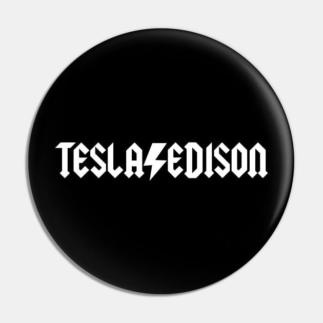 Tesla Edison Pin by Oolong