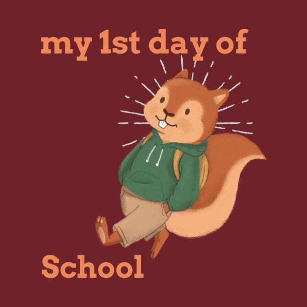 my 1st day at school by Zipora