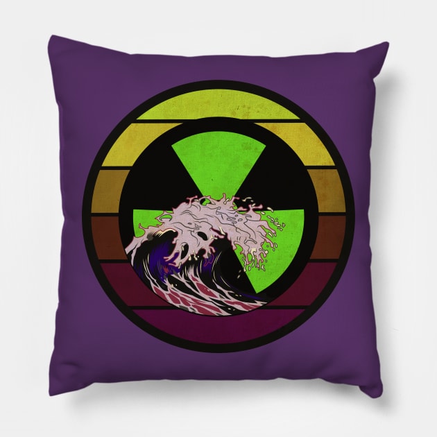 Radioactive Wave Pillow by CTShirts