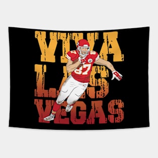 Travis Kelce - Viva Las Vegas Tapestry