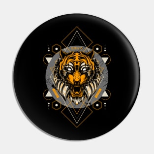 Tiger / Urban Streetwear / Angry Tiger Pin