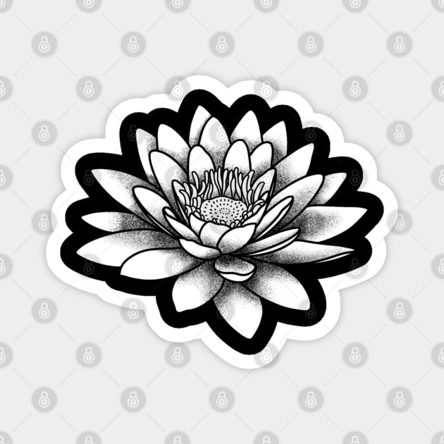 Lotus Flower Magnet by Hacked By NA