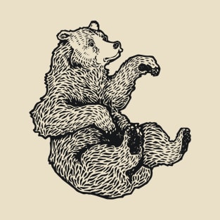 A Levity of Animals: Grin and Bear It T-Shirt