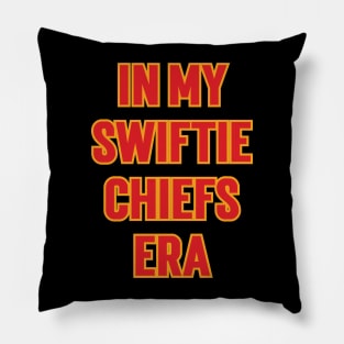 In My Swiftie Chiefs Era v2 Pillow