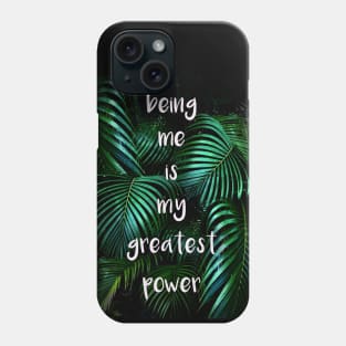 Being me Phone Case