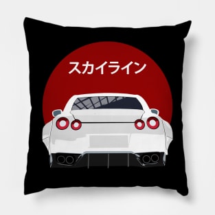 Nissan GT-R r35 Back View Pillow