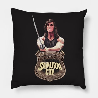 Samurai Cop Pillow