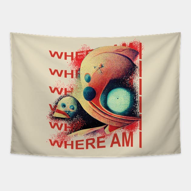 on a planet in the middle of nowhere, where am I Tapestry by NdegCreate