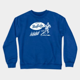 BUFFALO BILLS RETRO CLASSIC FLC CREWNECK (ROYAL BLUE/RED)