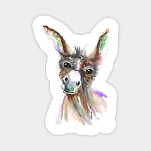 Cute Donkey painting Magnet
