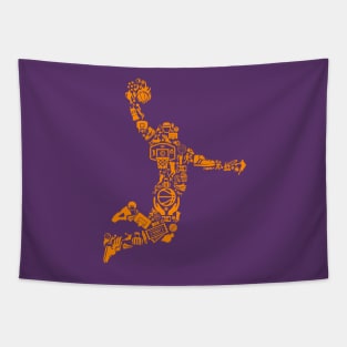 Basketball Shooter Tapestry