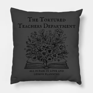 The Tortured Teachers Department Retro Teaching Album Pillow