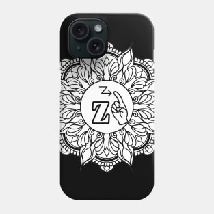 The letter "Z" of American Sign Language - Gift Phone Case