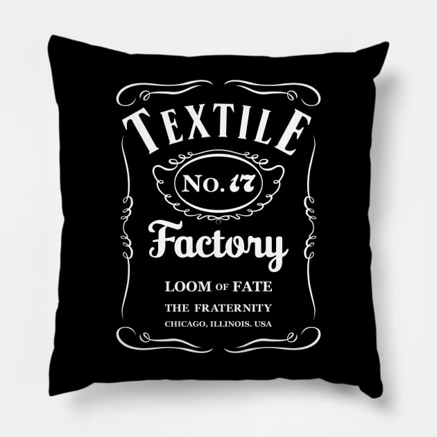 The Fraternity - Wanted Pillow by json designs