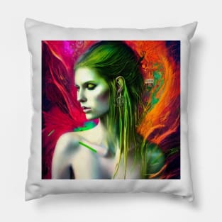 Goddess of Colors #6 Pillow