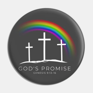 God's Promise, Trendy Christian T-Shirt, Jesus loves everyone, Wear Your Faith, Bible Verse T-Shirt, Faith T-Shirt Pin