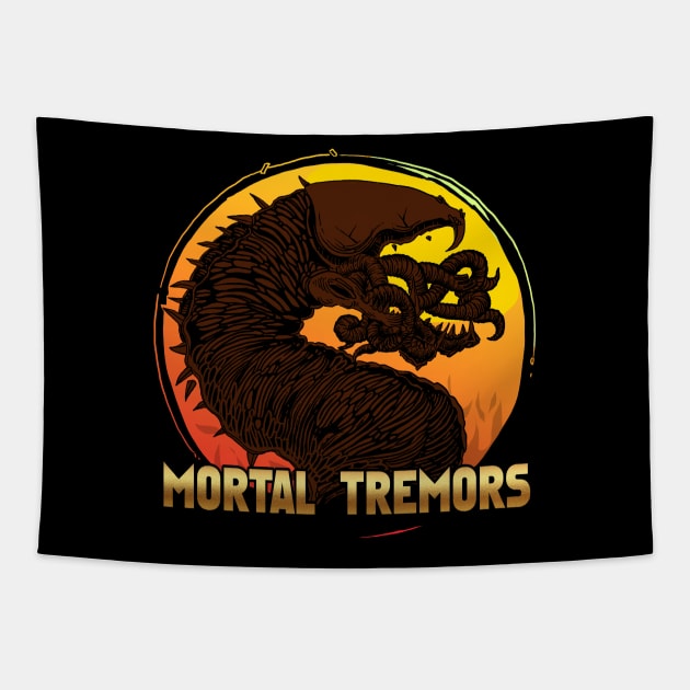 Mortal Graboids Tapestry by jangkarkita