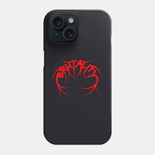 font metal with text brutality Phone Case