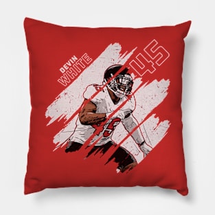 Devin White Tamba Bay Stripes Pillow