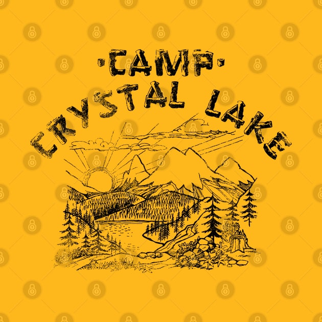 Camp Crystal Lake Counselor by goodwordsco