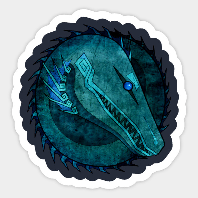 blue mosasaurus