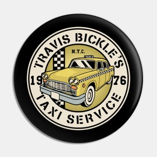 Taxi service logo Pin