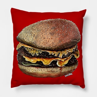 The Cheeseburger Pillow