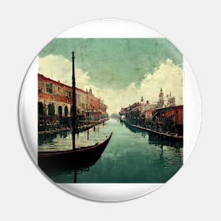 Romance in the Venetian Canals Pin