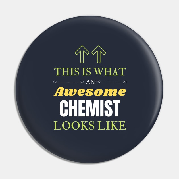 Chemist Pin by Mdath