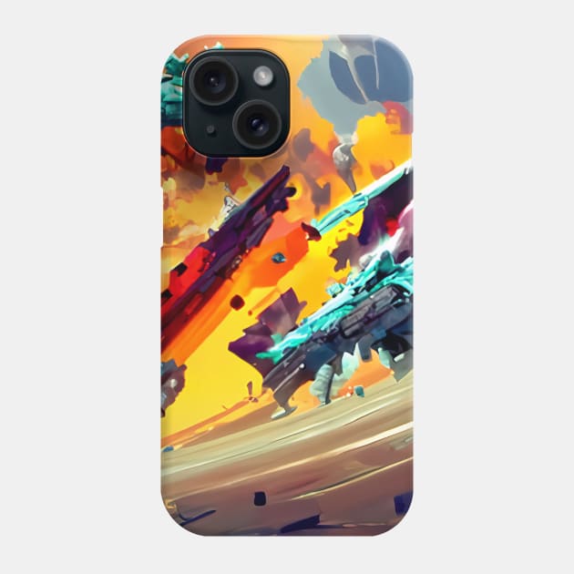 Colony Lift Off Phone Case by Chaoticstep