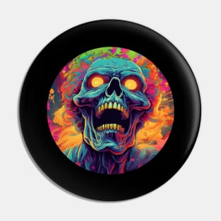 Zombiecore Neon Explosion Tee Pin